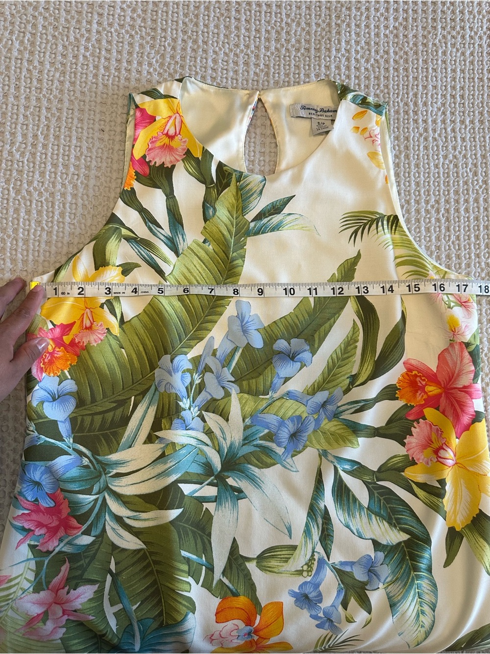 Tommy Bahana Heritage Silk Floral Dress Size Small - Picture 6 of 12